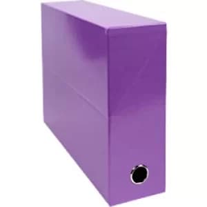 Image of Iderama Transfer Boxes 90mm, Purple, Pack of 5