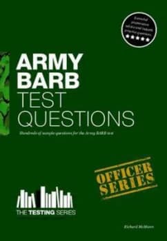 Image of Army Barb Test Questions by Richard Mcmunn Paperback