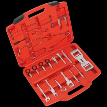 Image of Sealey 46 Piece Radio Removal Tool Kit