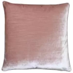 Image of Paoletti Luxe Velvet Polyester Filled Cushion Blush