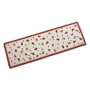 Image of Villeroy & Boch Toy's Delight Gobelin Runner L, Red/Multicoloured, 32x96cm