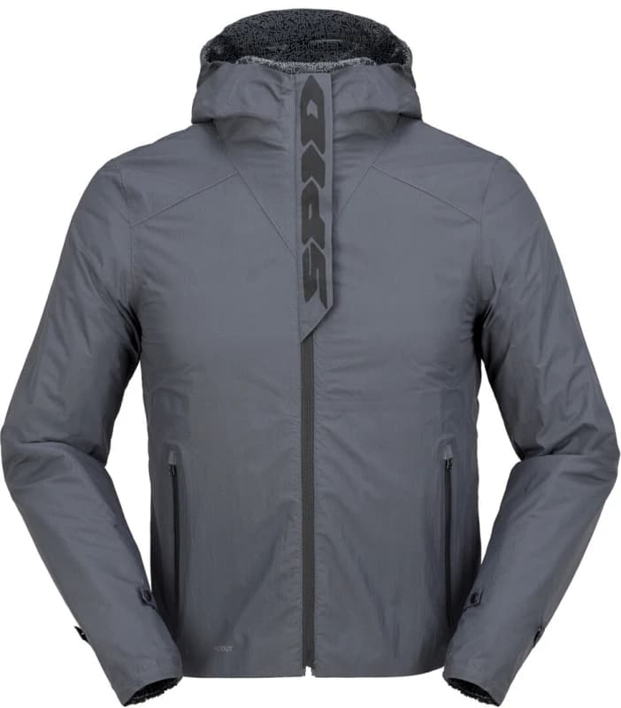 Image of Spidi Rain Hoodie Jacket Anthracite Size M