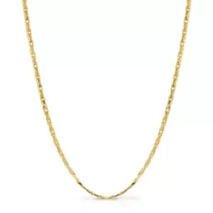 Image of Fred Bennett Gold Plated Anchor Chain Necklace
