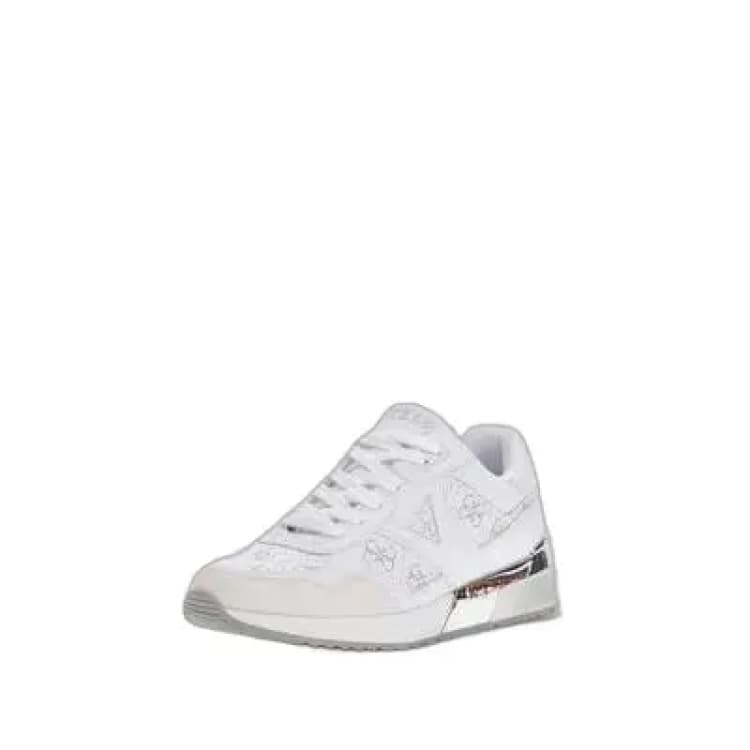 Image of Guess Womens Trainers Guess Mickay Blanc Female 37 FLFMIC-ELE12-WHIGR
