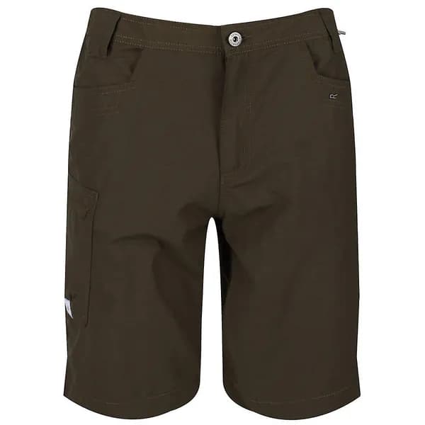 Image of Regatta Mens Delgado Cotton Elasticated Walking Shorts 30 - Waist 30' (76cm), Inside Leg 32' Citadel Blue REG155-TDE-30