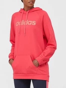 Image of adidas Hoodie & Leggings Set - Pink, Size XL, Women