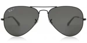 Image of Ray-Ban Sunglasses RB3025 Aviator Large Metal Polarized 002/48