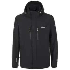 Image of Trespass Mens Oswalt DLX Waterproof Jacket (L) (Black)