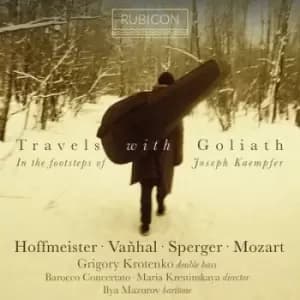 Image of Travels With Goliath In the Footsteps of Joseph Kaempfer by Grigory Krotenko CD Album