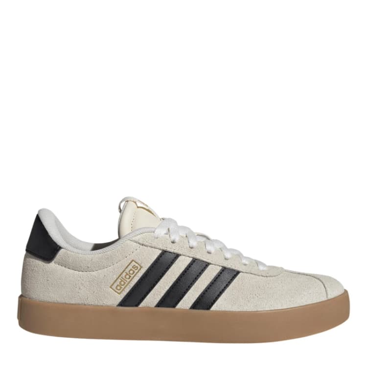 Image of adidas VL Court 3.0 Womens Cream/Black/Gld female 6 (39.3)