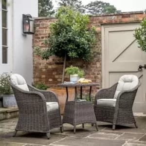 Image of Gallery Outdoor Mileva 2 Seater Bistro Set Natural