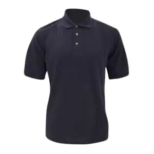 Image of Kustom Kit ChunkyA SuperwashA 60c Mens Short Sleeve Polo Shirt (2XL) (Navy Blue)