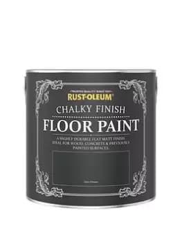 Image of Rust-Oleum Chalky Floor Paint After Dinner 2.5L