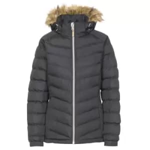 Image of Trespass Womens/Ladies Nadina Waterproof Padded Jacket (XXL) (Black)