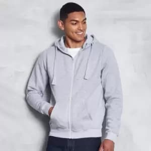 Image of AWDis Just Hoods Mens Graduate Heavyweight Full Zip Hoodie (2XL) (New French Navy)
