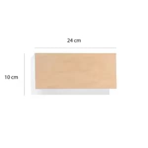 Image of Zaper White Flush Wall Lamp 1x E27