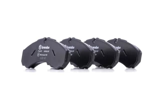 Image of BREMBO Brake pad set RENAULT,IVECO P A6 021 8687D1487,2991668,2994086 2995631,2996091,2996605,2997702,42470835,42548191,5001844747,5001850859