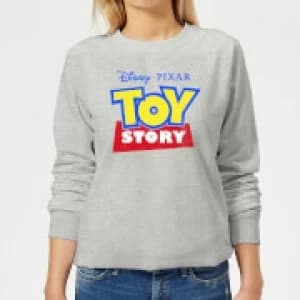 Image of Toy Story Logo Womens Sweatshirt - Grey - 3XL