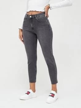 Image of Tommy Jeans Izzy High Rise Skinny Jean - Black, Size 32, Women