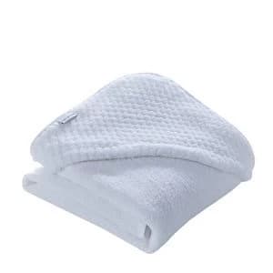 Image of Clair de Lune Honeycomb Hooded Towel - White