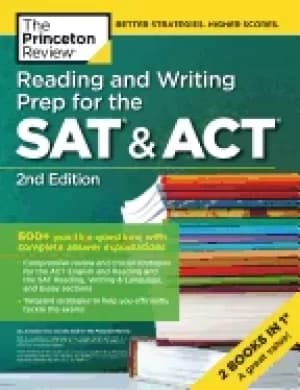 Image of reading and writing prep for the sat and act 2nd edition 600 practice ques