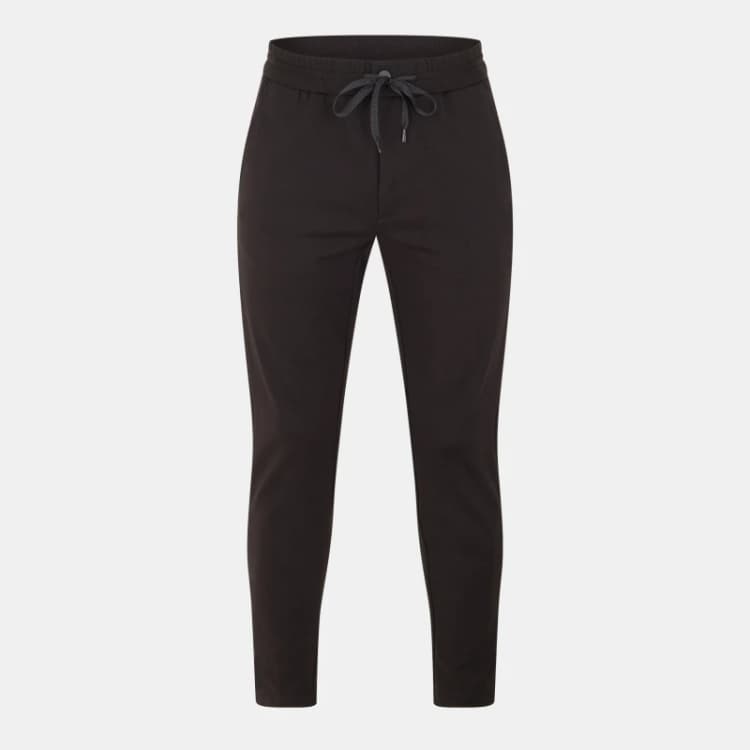 Image of Hugo Mens Straight Leg Trousers Black male 28