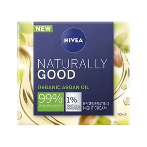 Image of Nivea Naturally Good Argan Night Cream 50ml