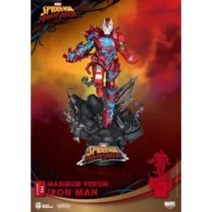 Image of Marvel Comics D-Stage PVC Diorama Maximum Venom Iron Man 16 cm