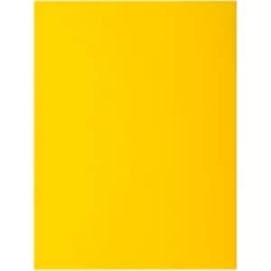 Image of Exacompta 2 Flap Folder 216011E A4 Yellow 210gsm Cardboard 24 x 32cm Pack of 250