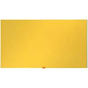 Image of Nobo Notice Board Felt Yellow 50 x 89 cm
