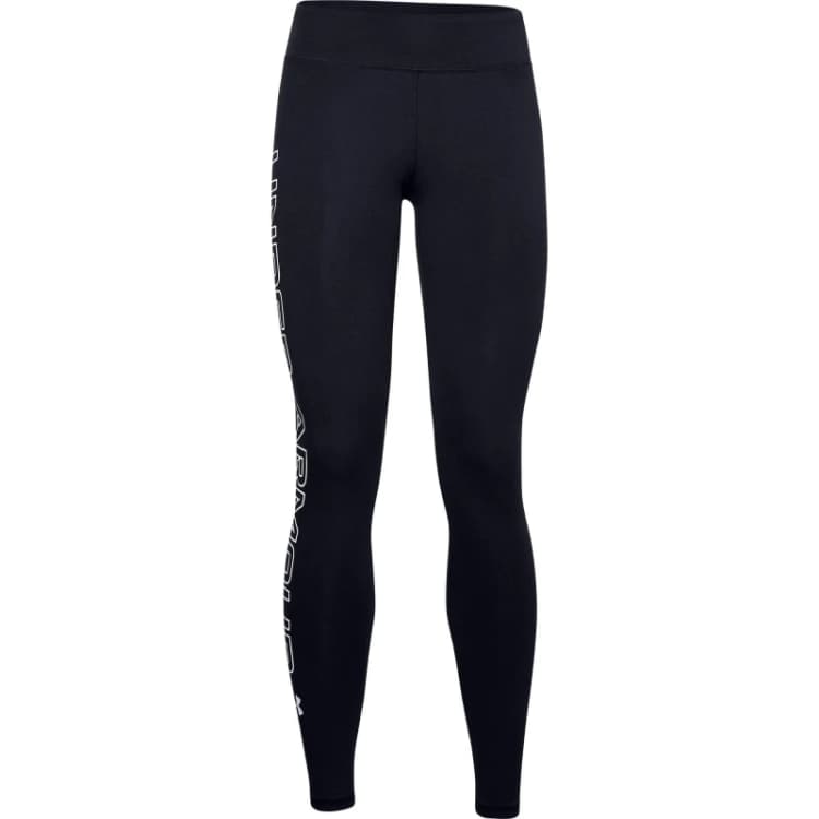 Image of Under Armour Favourite Wordmark Womens Leggings - Black 8