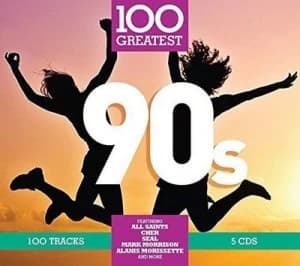 Image of 100 Greatest 90s by Various Artists CD Album