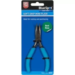 Image of BlueSpot 08505 Soft Grip Mini Bent Nose Plier