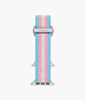 Image of Fossil Men 42mm/44mm/45mm Multicolour rPET Band for Apple Watch