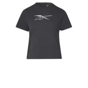Image of Reebok Workout Ready Supremium T-Shirt (Plus Size) Womens - Black