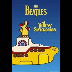 Image of The Beatles Yellow Submarine Cover Maxi Poster