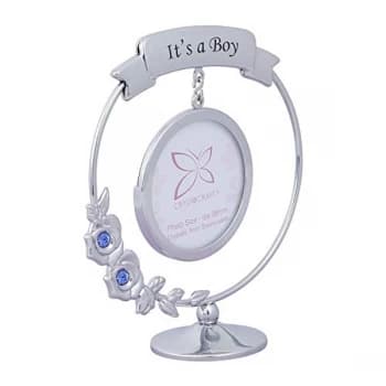 Image of Crystocraft Frame - It's A Boy - Crystals From Swarovski?