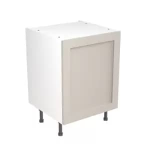 Image of KitchenKIT Shaker 60cm Base Cabinet - Matt Light Grey