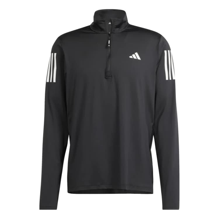 Image of adidas Otr B Hz Running Top Mens Long Sleeve Performance T-Shirts S Black 45449803350