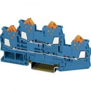 Image of Two level terminal block QTTCB 15 BU Phoenix Contact Blue