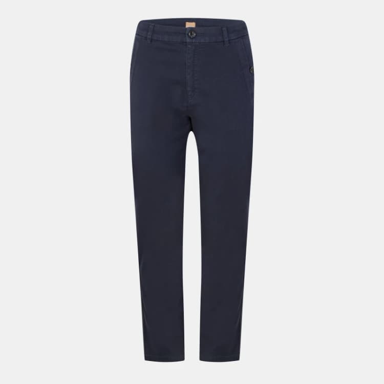 Image of Boss Womens C Tashina-D Straight Trousers Dark Blue female 6 (XS)