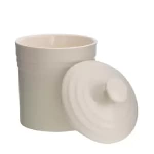 Image of Premier Housewares Oven Love Stoneware 0.83L Canister - Beige