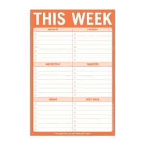 Image of Knock Knock This Week Pad
