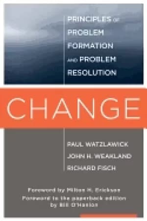 Image of change principles of problem formation and problem resolution