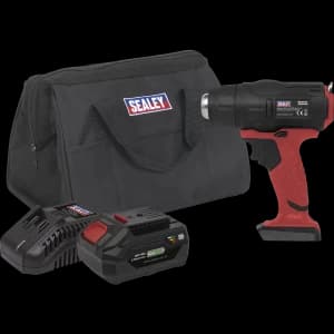 Image of Sealey CP20VHG 20v Cordless Hot Air Heat Gun 1 x 4ah Li-ion Charger Bag