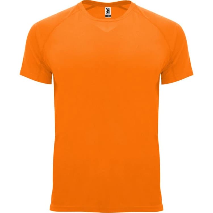 Image of ROLY Bahrain Sports T-Shirt in Orange Size: 4 Years Orange Unisex 4 Years