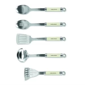 Image of Morphy Richards Accents 5 Piece Kitchen Tool Set - Cream