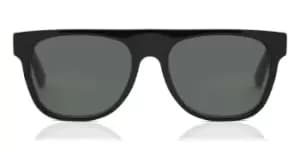 Image of Retrosuperfuture Sunglasses Flat Top Black IYN4 3WG