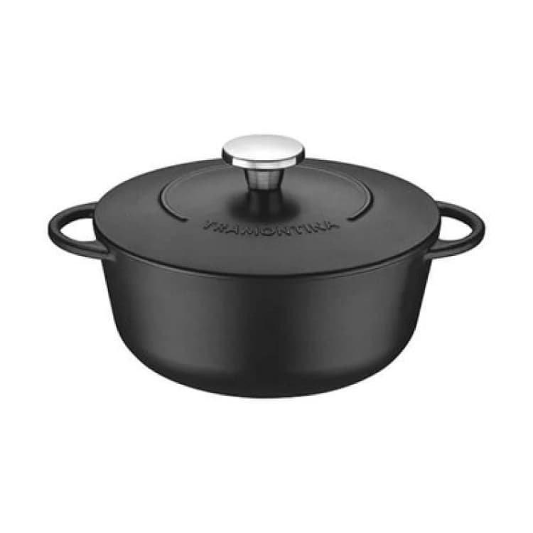 Image of Tramontina Enamel Cast Iron Casserole Dish 24cm