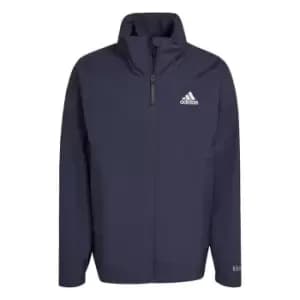 Image of adidas Traveer RAIN. RDY Jacket (Gender Neutral) Mens - Blue
